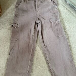 Hollister Brown Cargo Pants